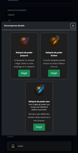 Recompensas y progreso